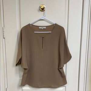 LOFT Tan Blouse
